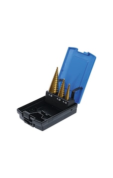 Kademeli Saç Delme Matkap Ucu 3 Lü Set 4-30mm Kademeli Saç Delme Matkap Ucu 3 Lü Set 4-30mm