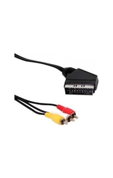 Narita G518A Scart To 3 Rca 1.3M Kablo Narita G518A Scart To 3 Rca 1.3M Kablo