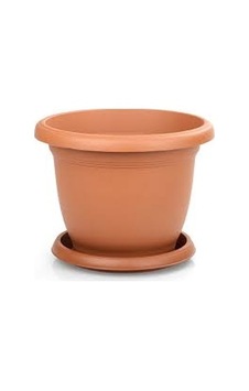 1 Adet 7.5lt Plastik Çiçek Saksısı Otantik Villa Balkon Saksılar 1 Adet 7.5lt Plastik Çiçek Saksısı Otantik Villa Balkon Saksılar