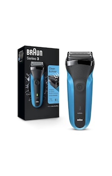 Braun Series 3 310s Şarj Edilebilir Islak&kuru Elektrikli Tıraş Makinesi, Mavi