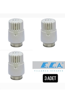 E.c.a Eca Trv4 Termostatik Vana Kafası 3'lü Cnk E.c.a Eca Trv4 Termostatik Vana Kafası 3'lü Cnk