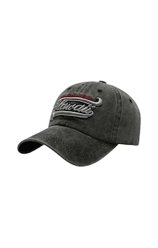 Tezzgelsin Unisex Eskitme Hawaii Nakışlı Ayarlanabilir Beyzbol Kep Şapka Siyah Tezzgelsin Unisex Eskitme Hawaii Nakışlı Ayarlanabilir Beyzbol Kep Şapka Siyah