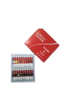 Ponart Troya Akrilik Boya 18 Renk X 12 Ml.
