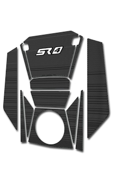 Voge Sr4 Tank Pad Seti Karbon Beyaz Voge Sr4 Tank Pad Seti Karbon Beyaz