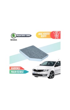 Skoda Rapid 2013-2018 Model Karbonlu Polen Klima Filtresi Skoda Rapid 2013-2018 Model Karbonlu Polen Klima Filtresi