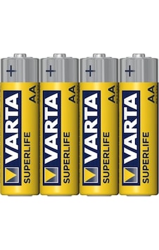 Varta Aa Çinko Karbon Super Life 4'lü Paket Varta Aa Çinko Karbon Super Life 4'lü Paket