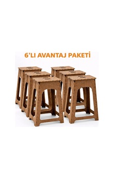 Taşınabilir Pratik Katlanabilir Piknik, Kamp, Mutfak, Banyo Taburesi Büyük Boy Ton Farkı Olabilir Kahverengii Taşınabilir Pratik Katlanabilir Piknik, Kamp, Mutfak, Banyo Taburesi Büyük Boy Ton Farkı Olabilir Kahverengii