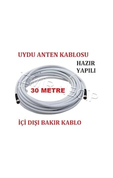 30 M Metre Uydu Anten Kablosu Rg6 30 M Metre Uydu Anten Kablosu Rg6
