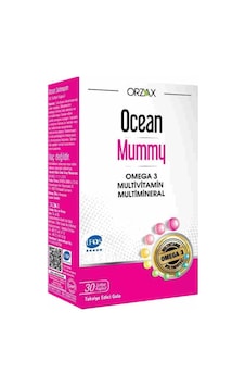 Ocean Mummy Balık Yağı, Multivitamin, Mineral İçeren Takviye Edici Gıda 30 Kapsül Ocean Mummy Balık Yağı, Multivitamin, Mineral İçeren Takviye Edici Gıda 30 Kapsül