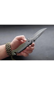 Knivox Browning Da-166 Haki Kurtarma Kamp Çakısı Çok Renkli