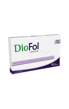 Diofol Folik Asit - Vitamin D3 İçeren Takviye Edici Gıda 90 Tablet Diofol Folik Asit - Vitamin D3 İçeren Takviye Edici Gıda 90 Tablet