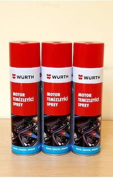Würth Hızlı Motor Temizleme Spreyi  500 Ml 3'lü Set