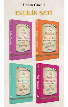 İmam Gazali - Evlilik Seti 4 Kitap Set / İmam Gazali