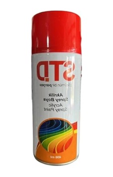 400 Ml Kırmızı Akrilik Sprey Boya, Farklı Yüzeyler İçin 0000 Parlak Vernik 400 Ml Kırmızı Akrilik Sprey Boya, Farklı Yüzeyler İçin 0000 Parlak Vernik