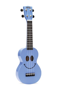Mahalo U-smile Soprano Ukulele Açık Mavi Mahalo U-smile Soprano Ukulele Açık Mavi