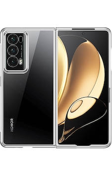 Cosmotex Newface Huawei Honor Magic V2 Kılıf Jasper Kapak - Gümüş Cosmotex Newface Huawei Honor Magic V2 Kılıf Jasper Kapak - Gümüş