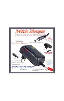24V 2A Adaptör 5.5x2.5mm Jaklı Şarjlı Matkap,tornavida,su Arıtma 24 Volt Adaptör 24V Adaptör 2Amper 24V 2A Adaptör 5.5x2.5mm Jaklı Şarjlı Matkap,tornavida,su Arıtma 24 Volt Adaptör 24V Adaptör 2Amper