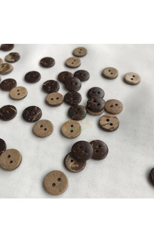 Kokonat Düğme / Hakiki Coconut 24 Boy / 20 Adet Kokonat Düğme / Hakiki Coconut 24 Boy / 20 Adet