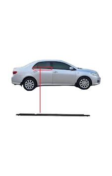 Toyota Corolla Çıta Cam Sıyırıcı Fitil Arka Dış Sağ 2007-2012 Toyota Corolla Çıta Cam Sıyırıcı Fitil Arka Dış Sağ 2007-2012