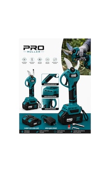 Pro Müller Professional Çift Akülü Profesyonel Ağaç Odun Dal Kesme Makinası Şarjlı Budama Makası Pro Müller Professional Çift Akülü Profesyonel Ağaç Odun Dal Kesme Makinası Şarjlı Budama Makası