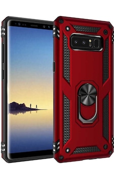 Galaxy Note 8 Kılıf Zore Vega Kapak Kırmızı Galaxy Note 8 Kılıf Zore Vega Kapak Kırmızı