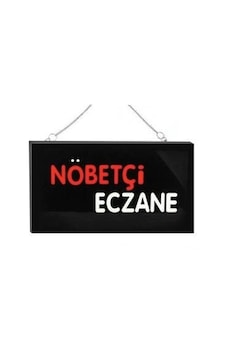 Işıklı Tak Çalıştır Hazır Tabela Nöbetçi Eczane Tdrtr Çok Renkli