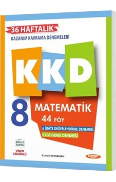 Kurmay Yayınları 8.sınıf Matematik Haftalık Kazanım Kavrama Denemeleri Kurmay Yayınları 8.sınıf Matematik Haftalık Kazanım Kavrama Denemeleri
