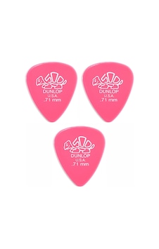 Jim Dunlop 41p.71 Delrin 3 Adet Gitar Penası 0.71mm Jim Dunlop 41p.71 Delrin 3 Adet Gitar Penası 0.71mm