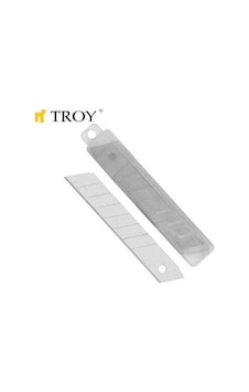 Troy 21610 Maket Bıçağı Yedeği 10'Lu 80X9 Mm Troy 21610 Maket Bıçağı Yedeği 10'Lu 80X9 Mm