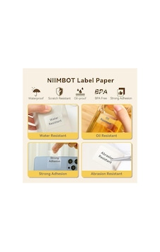Nıımbot T40 Etiket 40mm X 60mm 125 Adet Şeffaf B1b21sb3s 1923 1 Rulo Nıımbot T40 Etiket 40mm X 60mm 125 Adet Şeffaf B1b21sb3s 1923 1 Rulo