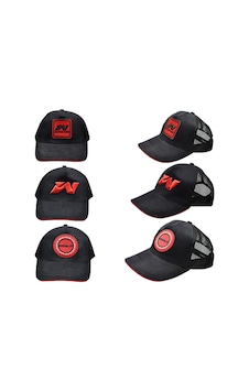 Wily Wear Sandviç Siperli Fileli Şapka Siyah Çok Renkli Wily Wear Sandviç Siperli Fileli Şapka Siyah Çok Renkli