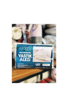 Sıvı Geçirmez Yastık Alezi 2 Adet 50x70 Cm 2 Set Toplam 4 Adet Beyaz Sıvı Geçirmez Yastık Alezi 2 Adet 50x70 Cm 2 Set Toplam 4 Adet Beyaz