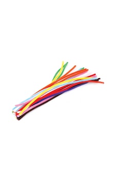 Renkli Şönil 50 Cm Uzunluk - 1 Paket - 25 Adet Renkli Şönil 50 Cm Uzunluk - 1 Paket - 25 Adet