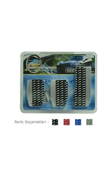 Pedal Seti Krom Siyah Manuel Vites Araç Geçmeli (260232778) Pedal Seti Krom Siyah Manuel Vites Araç Geçmeli (260232778)