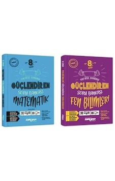 Ankara 8.sınıf Güçlendiren Serisi Matematik - Fen Bilimleri Soru Bankası Seti