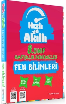 Tammat 8. Sınıf Lgs Fen Bilgimleri 32 Haftalık Hızlı Ve Akıllı Branş Deneme Tammat 8. Sınıf Lgs Fen Bilgimleri 32 Haftalık Hızlı Ve Akıllı Branş Deneme