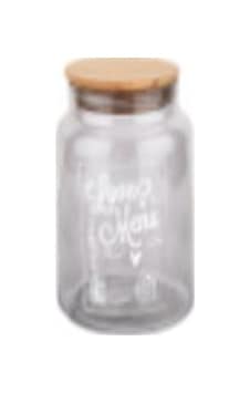 Tantitoni Love Menu Desenli Gri Cam Kavanoz 890 Ml Gri Tantitoni Love Menu Desenli Gri Cam Kavanoz 890 Ml Gri
