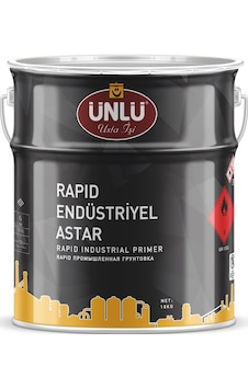 Ünlü Rapid Endüstriyel Astar Gri 0,70L Ünlü Rapid Endüstriyel Astar Gri 0,70L