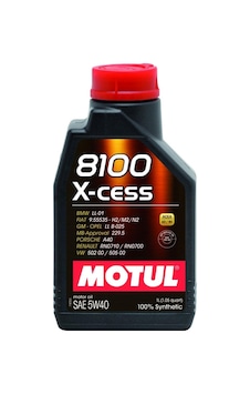 Motul 8100 X-Cess 5W-40 Tam Sentetik Motor Yağı 1 L