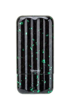 Lubinski Carbonfiber Puro Kılıfı Siyah-yeşil 3lü 60ring Lb-522 Lubinski Carbonfiber Puro Kılıfı Siyah-yeşil 3lü 60ring Lb-522