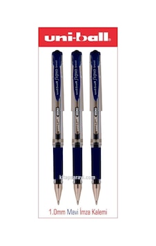 Uniball Signo Broad 1.0 Mm Mavi Imza Kalemi 3 Adet Diğer Uniball Signo Broad 1.0 Mm Mavi Imza Kalemi 3 Adet Diğer