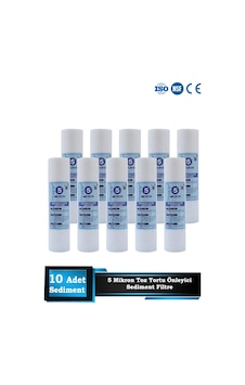 Sumarkt Açık Kasa Su Arıtma Cihazı 10 Inç 5 Mikron Sediment Spun Filtre 10 Adet Sumarkt Açık Kasa Su Arıtma Cihazı 10 Inç 5 Mikron Sediment Spun Filtre 10 Adet