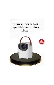 Mini Akıllı Projektör - 1080p Full Hd, 64gb Depolama, 2gb Ram, Uzaktan Kumanda Destekli