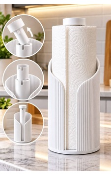 Modern Rulo Peçetelik 3d Tasarım Ürünü Yemek Masası Peçetelik Beyaz Beyaz Modern Rulo Peçetelik 3d Tasarım Ürünü Yemek Masası Peçetelik Beyaz Beyaz