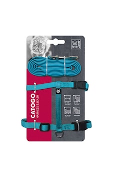 M-pets Catogo Kedi Göğüs Tasması Seti Mavi 90-170 Cm 244-58005.01 M-pets Catogo Kedi Göğüs Tasması Seti Mavi 90-170 Cm 244-58005.01