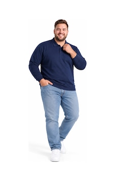 Annex Büyük Beden Polo Yaka Erkek Sweatshirt Lacivert Annex Büyük Beden Polo Yaka Erkek Sweatshirt Lacivert