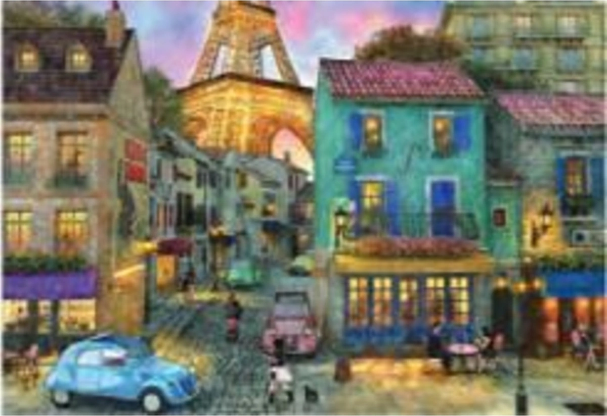 Puzzle 1000 Prç Paris Sokakları 260710-99 / Puzzle 1000 Prç Paris Sokakları 260710-99 /