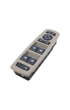 Renault Megane 3 Sol Ön Cam Açma Düğmesi Anahtarı 2010--2014 Krem