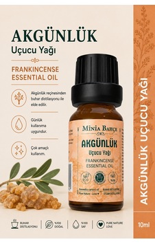 Minia Bahçe Bitki Ve Sanat Atölyesi Akgünlük Uçucu Yağı Saf ve Katkısız Bitkisel Uçucu Yağ 10 ML Minia Bahçe Bitki Ve Sanat Atölyesi Akgünlük Uçucu Yağı Saf ve Katkısız Bitkisel Uçucu Yağ 10 ML