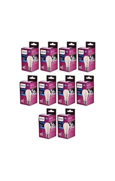 Philips Mycare Ledbulb 8w E27 6500k Ampul - 10 Adet Philips Mycare Ledbulb 8w E27 6500k Ampul - 10 Adet